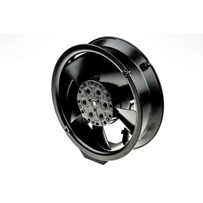 ebm-papst W2E142 Series Axial Fan, 230 V ac, AC Operation, 440m³/h, 26W, 172 x 51mm