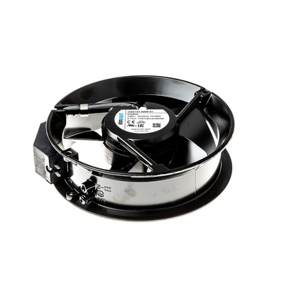 ebm-papst W2E142 Series Axial Fan, 230 V ac, AC Operation, 440m³/h, 26W, 172 x 51mm