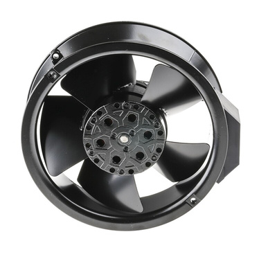 ebm-papst W2E143 Series Axial Fan, 230 V ac, AC Operation, 500m³/h, 29W, 172 x 51mm