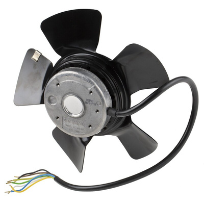 ebm-papst A Series Axial Fan, 230 V ac, 400 V ac, AC Operation, 940m³/h, 70W, 260mA Max, 195 x 73mm