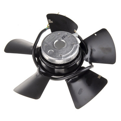 ebm-papst A Series Axial Fan, 400 V ac, AC Operation, 1720m³/h, 110W, 0.22A Max, 250 x 83mm