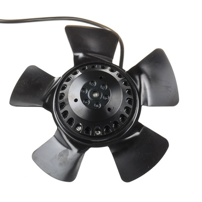 ebm-papst A Series Axial Fan, 230 V ac, AC Operation, 830m³/h, 61W, 280mA Max, 195 x 73mm