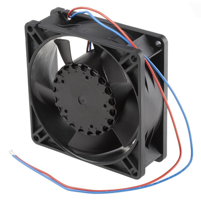 ebm-papst 3300 N - S-Panther Series Axial Fan, 24 V dc, DC Operation, 80m³/h, 1.8W, 92 x 92 x 32mm