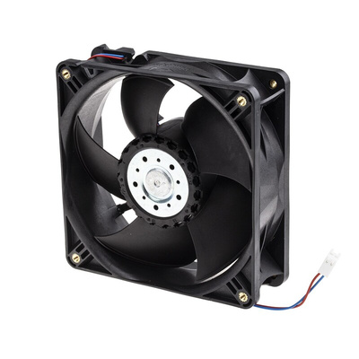 ebm-papst 4400 Series Axial Fan, 24 V dc, DC Operation, 184m³/h, 3.6W, 119 x 119 x 38mm