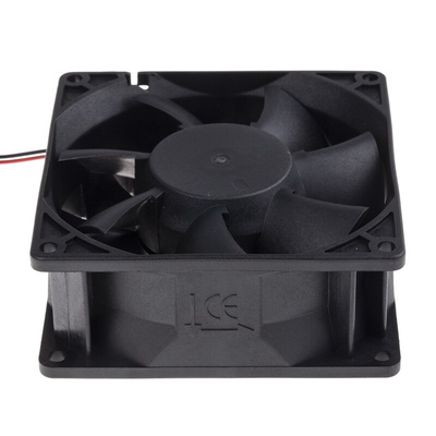 Sunon PMD Series Axial Fan, 12 V dc, DC Operation, 155.9m³/h, 5.6W, 470mA Max, 92 x 92 x 38mm