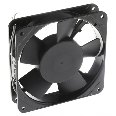 Sunon SP Series Axial Fan, 115 V ac, AC Operation, 78.2m³/h, 13W, 130mA Max, 120 x 120 x 25mm