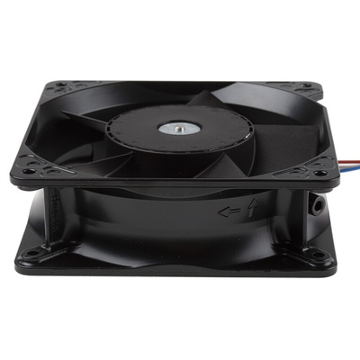 ebm-papst 4100 NH5 - S-Force Series Axial Fan, 24 V dc, DC Operation, 390m³/h, 45W, 1.875A Max, 119 x 119 x 38mm