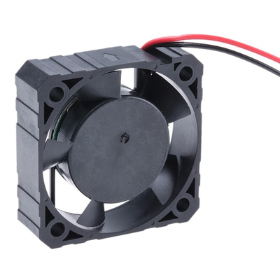 Micronel F41 Series Axial Fan, 5 V dc, DC Operation, 8.4m³/h, 565mW, 140mA Max, 41 x 41 x 12mm