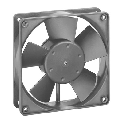 ebm-papst 4300 Series Axial Fan, 12 V dc, DC Operation, 95m³/h, 1.2W, 100mA Max, 119 x 119 x 32mm