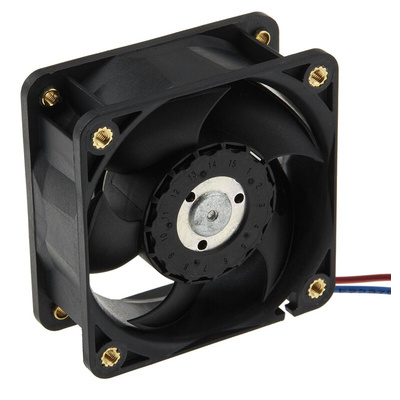 ebm-papst 620 Series Axial Fan, 24 V dc, DC Operation, 30m³/h, 1.5W, 60 x 60 x 25mm