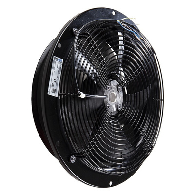 ebm-papst S Series Axial Fan, 230 V ac, AC Operation, 2072.8m³/h, 90W, 600mA Max, IP44, 300 x 110mm