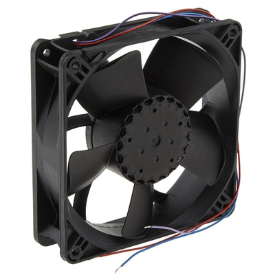 ebm-papst 4300 N - S-Panther Series Axial Fan, 12 V dc, DC Operation, 148m³/h, 1.9W, 119 x 119 x 32mm