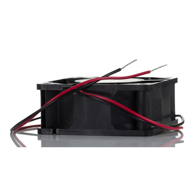 Sanyo Denki 9A Series Axial Fan, 12 V dc, DC Operation, 27.6cfm, 2.88W, 240mA Max, 60 x 60 x 25mm
