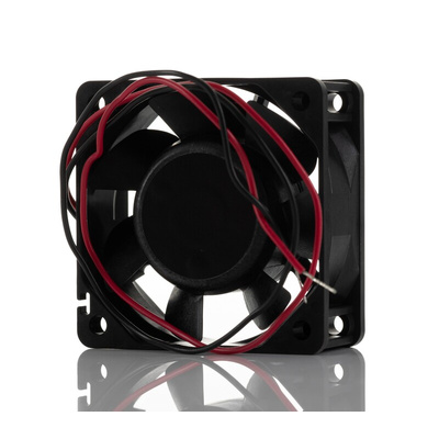 Sanyo Denki 9WP Series Axial Fan, 48 V dc, DC Operation, 18.7cfm, 1.92W, 40mA Max, IP68, 60 x 60 x 25mm