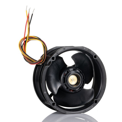 Sanyo Denki 9RF Series Axial Fan, 12 V dc, DC Operation, 1.2m³/min, 2W, 170mA Max, 92 x 38mm