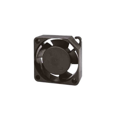 Sunon Axial Fan, 12 V dc, DC Operation, 3.8cfm, 600mW, 58mA Max, IP20, 25 x 25 x 10mm