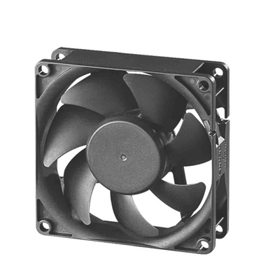 Sunon Axial Fan, 24 V dc, DC Operation, 37cfm, 1.2W, 58mA Max, IP20, 80 x 80 x 25mm