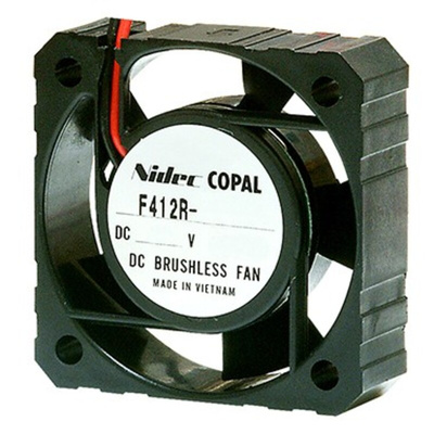 NIDEC COPAL ELECTRONICS GMBH Axial Fan, 12 V dc, DC Operation, 720mW, 60mA Max