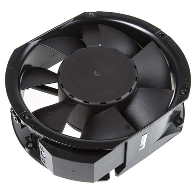 ebm-papst 6400 Series Axial Fan, 48 V dc, DC Operation, 410m³/h, 17W, 350mA Max, 172 x 150 x 51mm