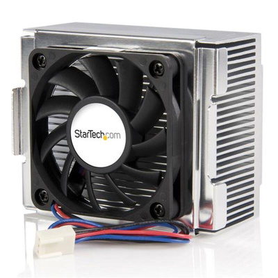 StarTech.com Axial Fan, 12 V dc, dc Operation, 20.18cfm, 2.36 x 2.36 x 0.39in