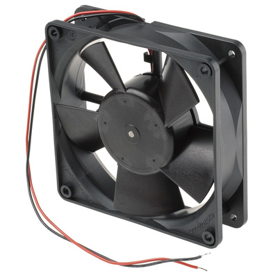 ebm-papst 4300 Series Axial Fan, 24 V dc, DC Operation, 170m³/h, 5W, 208mA Max, 119 x 119 x 32mm