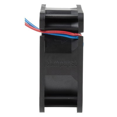 ebm-papst 600 N Series Axial Fan, 24 V dc, DC Operation, 35m³/h, 1.7W, 71mA Max, 60 x 60 x 25mm