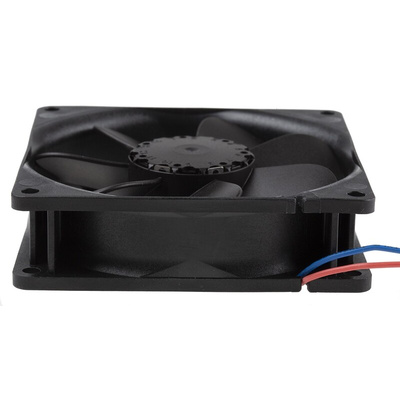 ebm-papst 3400 N Series Axial Fan, 12 V dc, DC Operation, 84m³/h, 2.2W, 180mA Max, 92 x 92 x 25mm