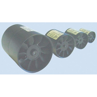 Micronel D480T Series Axial Fan, 24 V dc, DC Operation, 34.2m³/h, 2.9W, 143mA Max, 48 x 60mm