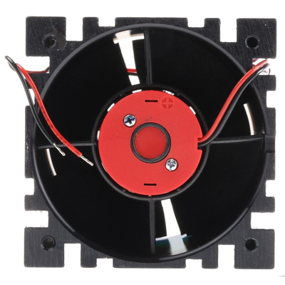 Micronel D590T Series Axial Fan, 24 V dc, DC Operation, 68.58m³/h, 5.54W, 277mA Max, 62 x 62 x 60mm