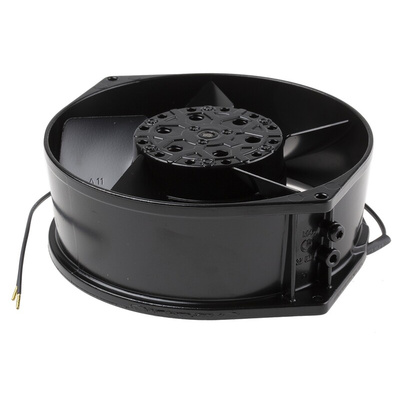 ebm-papst W2S130 Series Axial Fan, 115 V ac, AC Operation, 385m³/h, 47W, 980mA Max, 150 x 55mm