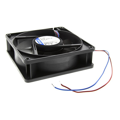 ebm-papst 5200 N Series Axial Fan, 24 V dc, DC Operation, 252m³/h, 9.8W, 410mA Max, 127 x 127 x 38mm