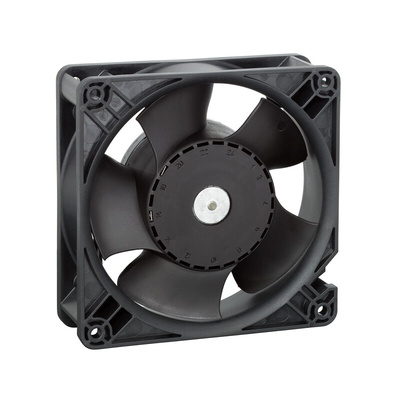 ebm-papst DV 4100 Series Axial Fan, 48 V dc, DC Operation, 280m³/h, 20W, 119 x 119 x 38mm