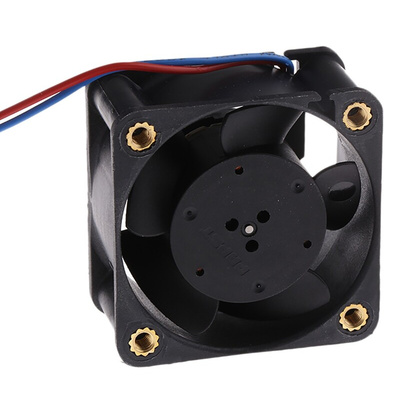 ebm-papst 400 Series Axial Fan, 12 V dc, DC Operation, 10m³/h, 900mW, 40 x 40 x 20mm