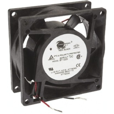 COMAIR ROTRON Sprint Series Axial Fan, 24 V dc, DC Operation, 58m³/h, 2.4W, 100mA Max, 80 x 80 x 32mm