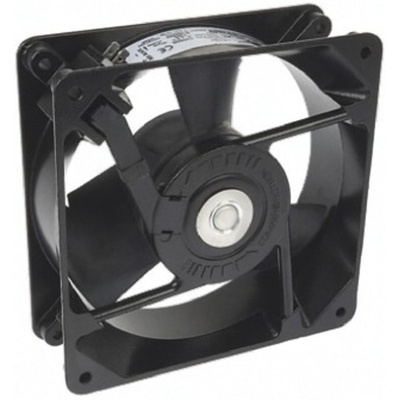 COMAIR ROTRON Muffin Series Axial Fan, 115 V ac, AC Operation, 184m³/h, 15W, 180mA Max, 120 x 120 x 38mm