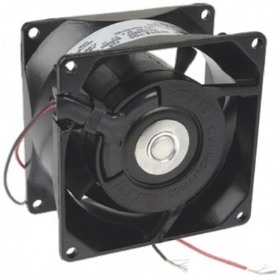 COMAIR ROTRON Sprite Series Axial Fan, 24 V dc, DC Operation, 59.5m³/h, 3W, 130mA Max, 80 x 80 x 38mm