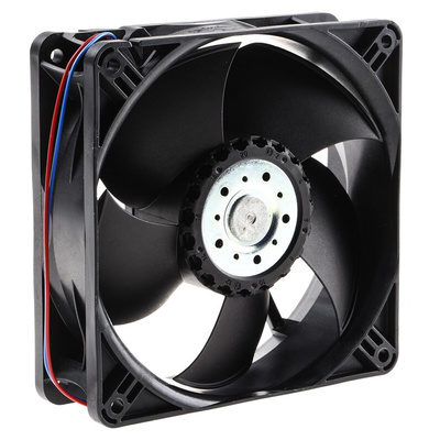 ebm-papst 4400 Series Axial Fan, 12 V dc, DC Operation, 150m³/h, 2.2W, 119 x 119 x 38mm
