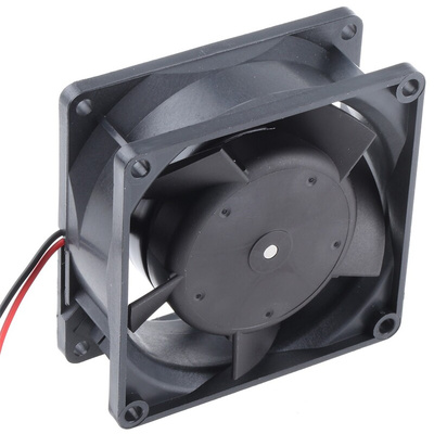ebm-papst 8300 Series Axial Fan, 12 V dc, DC Operation, 54m³/h, 2.6W, 80 x 80 x 32mm