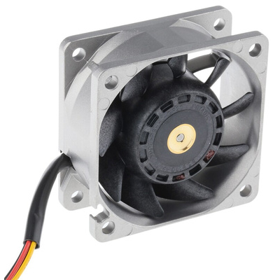 Sanyo Denki San Ace 9LG Series Axial Fan, 24 V dc, DC Operation, 47m³/h, 1.92W, 80mA Max, 60 x 60 x 25mm