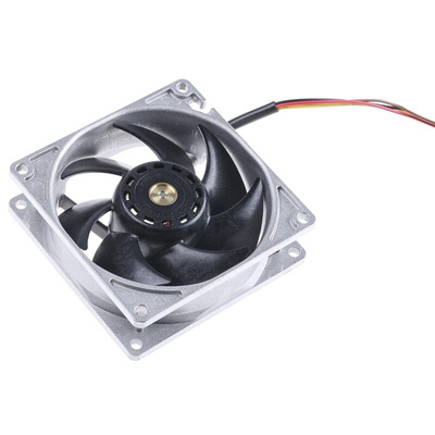 Sanyo Denki San Ace 9LG Series Axial Fan, 12 V dc, DC Operation, 92m³/h, 3.6W, 300mA Max, 80 x 80 x 25mm