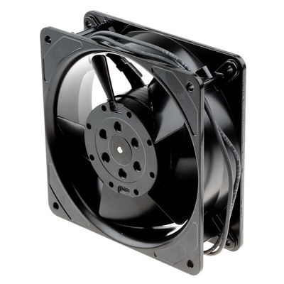ebm-papst 4000 Z Series Axial Fan, 230 V ac, AC Operation, 98m³/h, 13W, 119 x 119 x 38mm