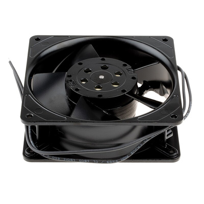 ebm-papst 4000 Z Series Axial Fan, 230 V ac, AC Operation, 98m³/h, 13W, 119 x 119 x 38mm