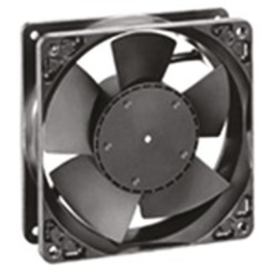 ebm-papst 4100 N Series Axial Fan, 48 V dc, DC Operation, 160m³/h, 3.5W, 119 x 119 x 38mm