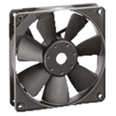 ebm-papst 4400 F Series Axial Fan, 12 V dc, DC Operation, 114m³/h, 2W, 119 x 119 x 25mm