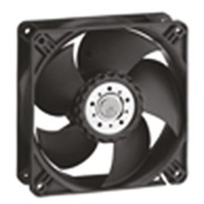 ebm-papst 4400 Series Axial Fan, 12 V dc, DC Operation, 240m³/h, 8.9W, 119 x 119 x 38mm