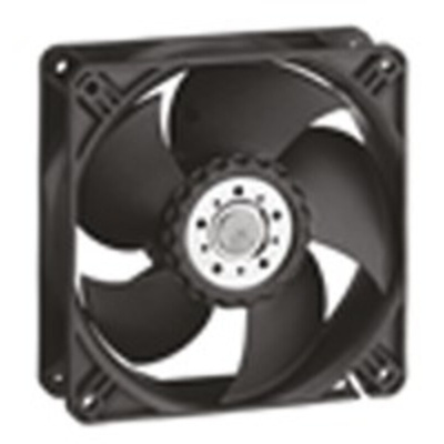 ebm-papst 4400 Series Axial Fan, 48 V dc, DC Operation, 240m³/h, 8.6W, 119 x 119 x 38mm
