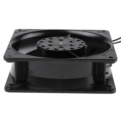 ebm-papst 4000 Z Series Axial Fan, 230 V ac, AC Operation, 160m³/h, 19W, 119 x 119 x 38mm