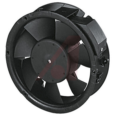 ebm-papst 6200 N Series Axial Fan, 48 V dc, DC Operation, 410m³/h, 17W, 172 x 51mm
