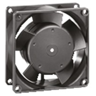 ebm-papst 8300 Series Axial Fan, 12 V dc, DC Operation, 48m³/h, 2.2W, 80 x 80 x 32mm