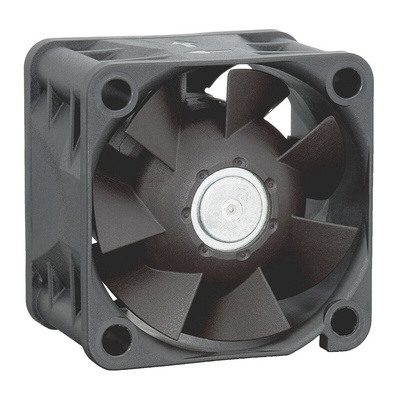 ebm-papst 420 J Series Axial Fan, 12 V dc, DC Operation, 31m³/h, 4.1W, 40 x 40 x 28mm